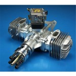 2023 News DLE60 DLE 60 RC Airplane Gasoline Engine Twin-cylinder Two-stroke Side Exhaust Natural Wind-cooled Hand Start 60cc Dis